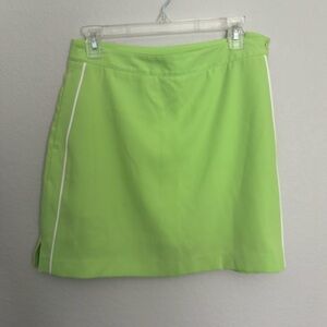 EP Pro Lime Green A-Line Skorts